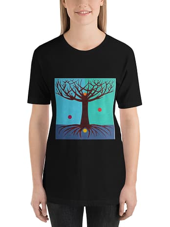 Space tree #1 – Short-Sleeve Unisex T-Shirt