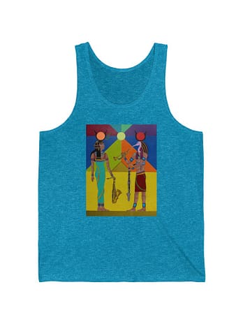 Hathor  & Thoth | Unisex Jersey Tank