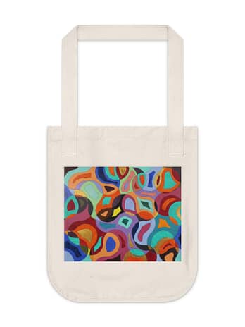 Masks | Organic Canvas Tote Bag