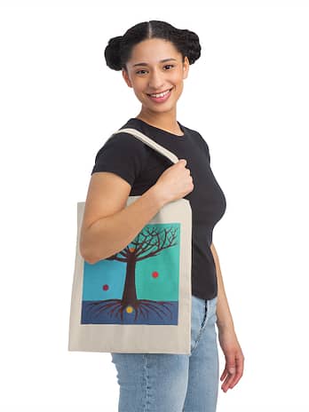 Space Tree #1 | Canvas Tote Bag